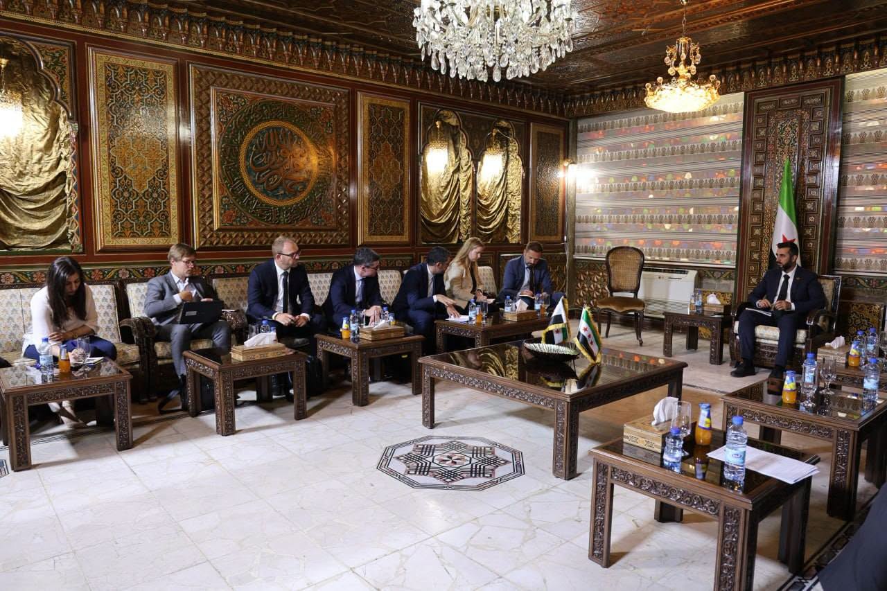 لقاء رئيس هيئة التخطيط والإحصاء بالبعثة المشتركة للاتحاد الأوروبي ومبادرة سيغما